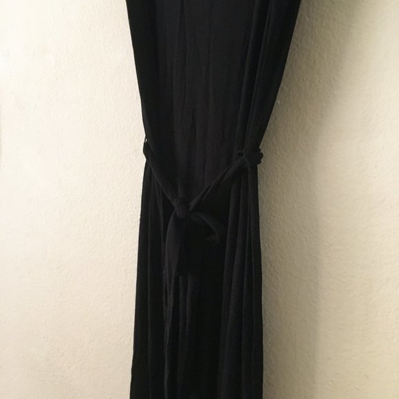 *Buy One Get One Free! Black, Tan and Pink Jersey Maxi Dress - Picture 6 of 6
